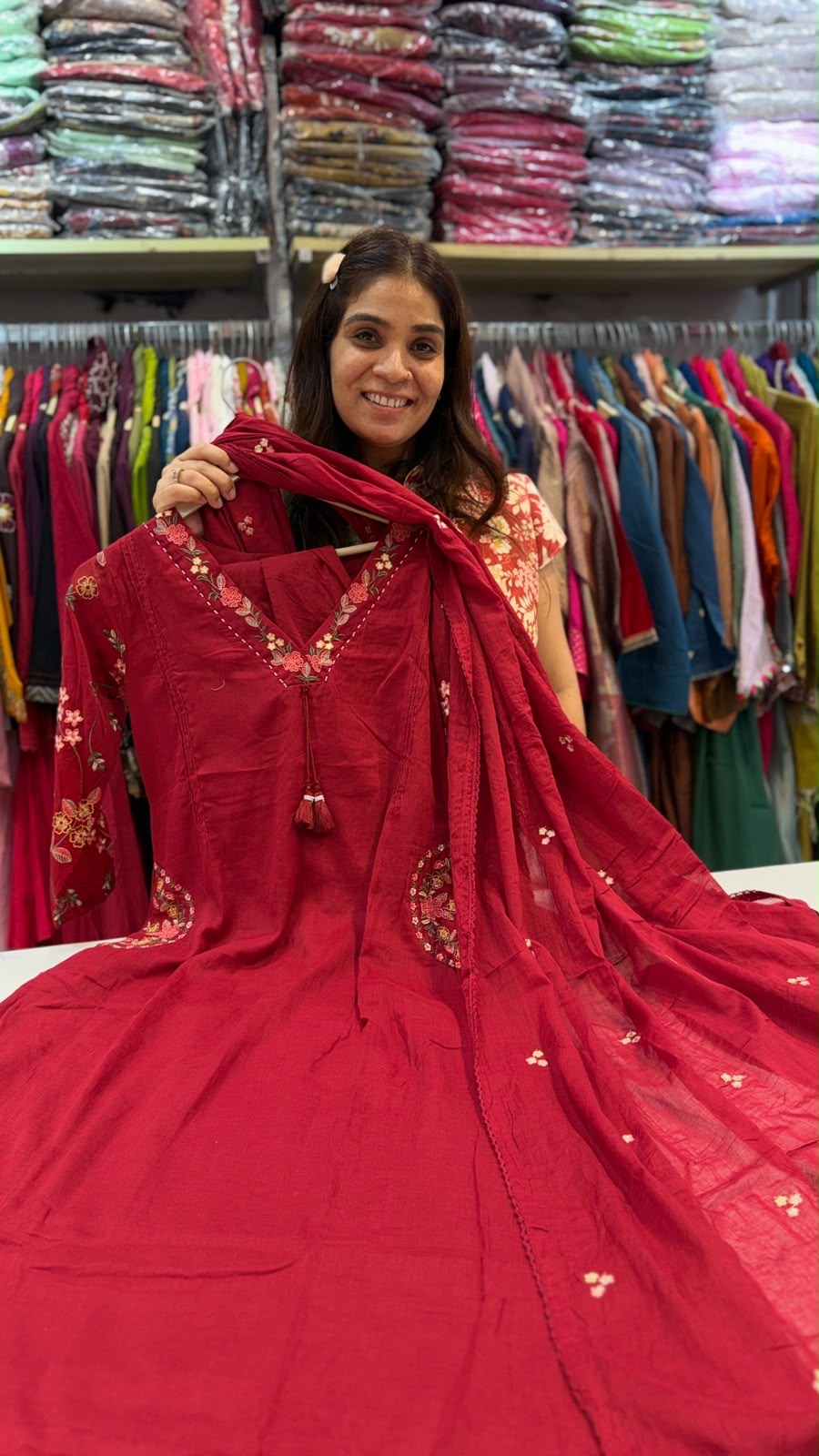 The Wildflower Detail – Embroidered Suit Set
