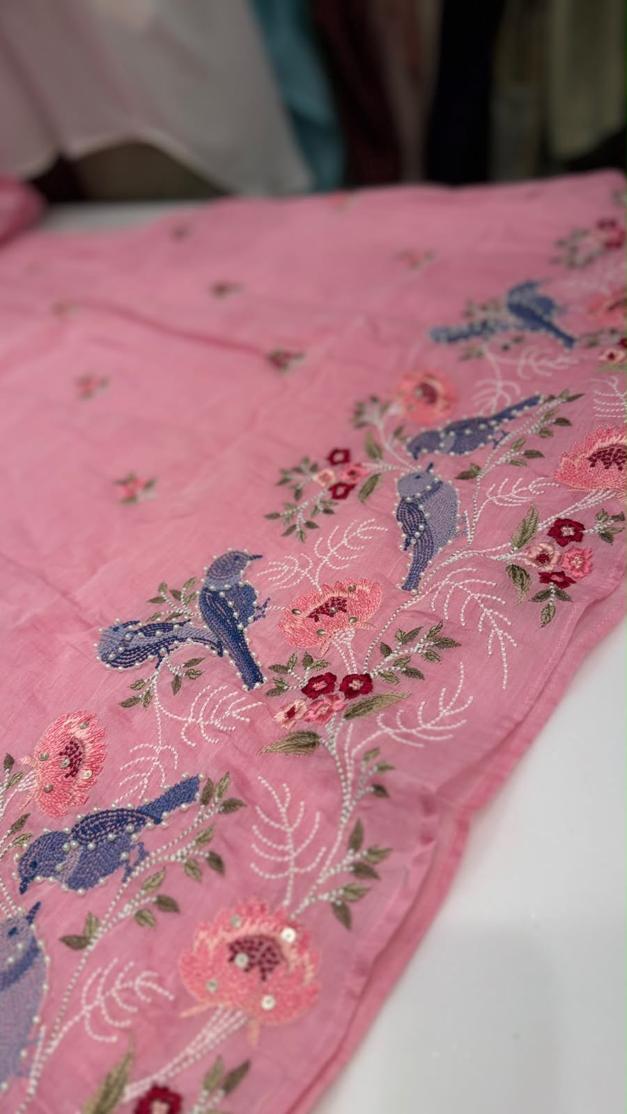 Blushbird Mul Chanderi Collection