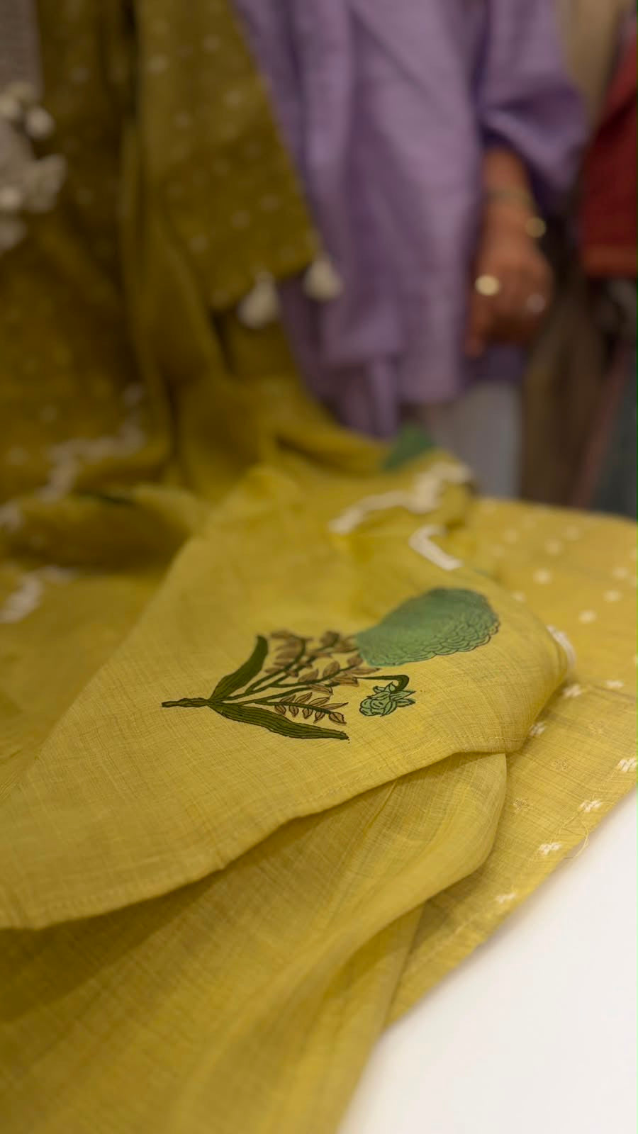 Marigold Muse - Mul Chanderi Luxe