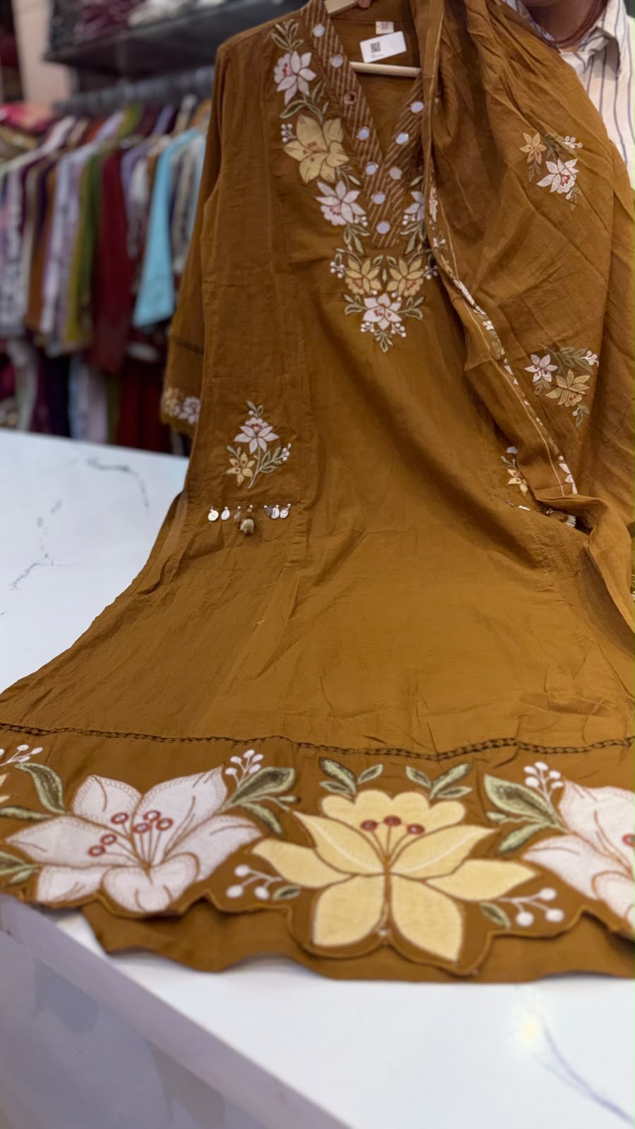 Petals After Dusk – Cotton Suit Set | 4 Shades