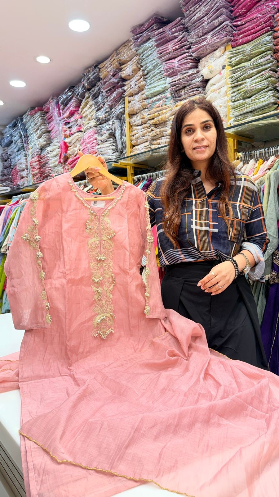 Threads of Love – Mul Chanderi Couture