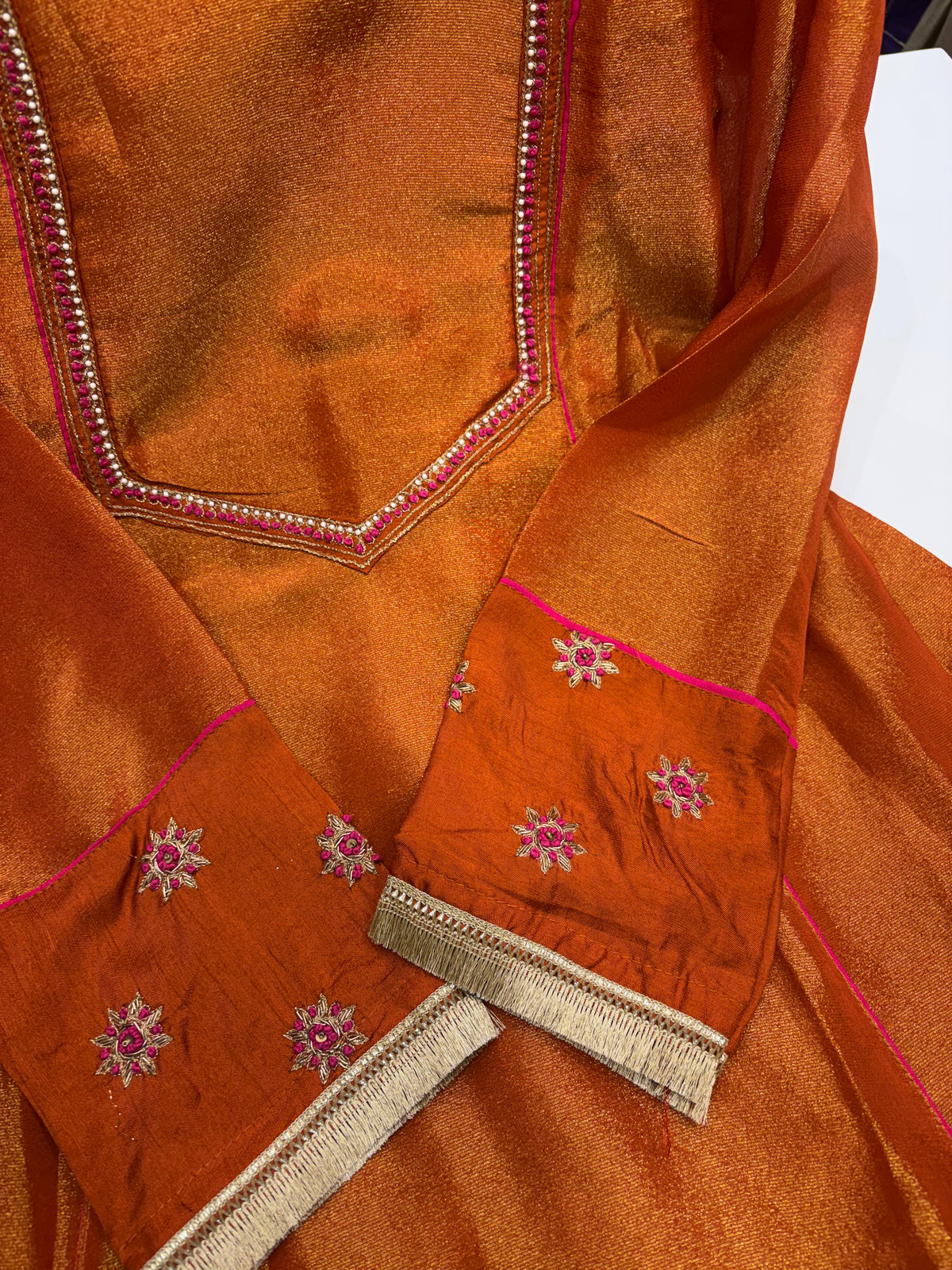 Shimmer, With a Little Drama – Anarkali Suit Set ⭐