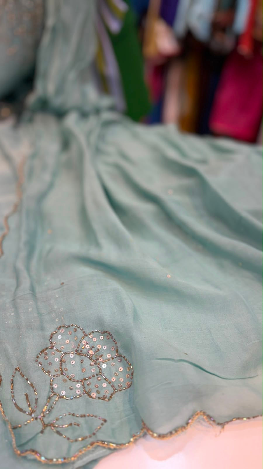 Petals After Rain – Embellished Suit Set