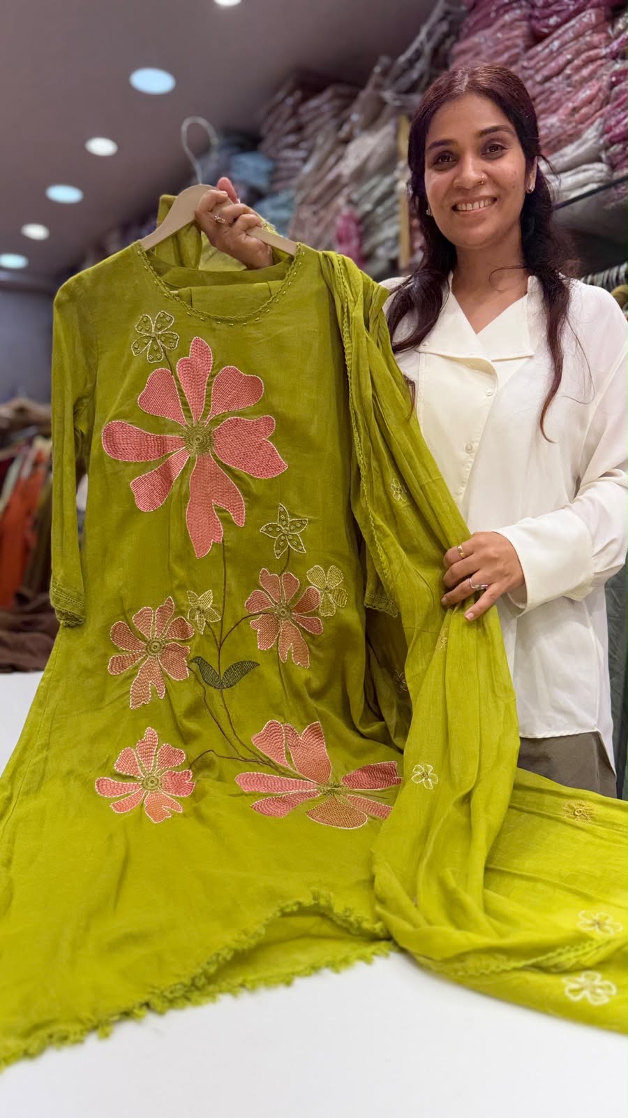 Petal Poetry Mul Cotton Saga