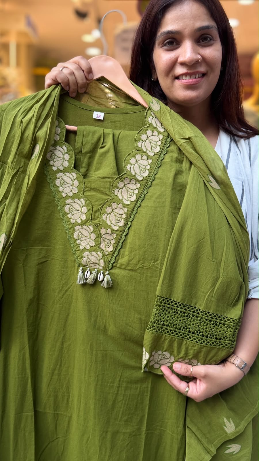 Loom & Bloom Cotton Set— “ pushpa”