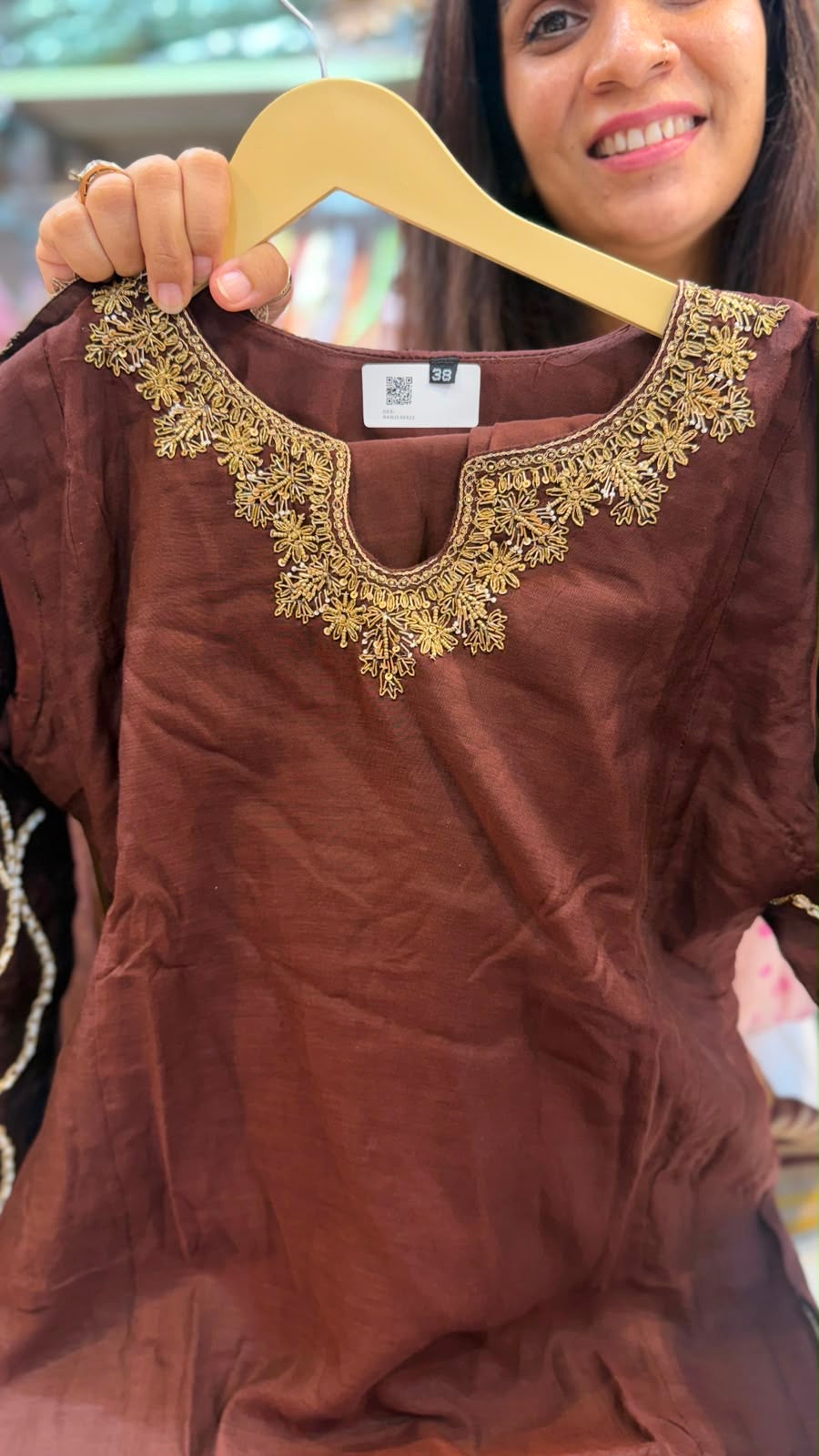Jahan Nazar Thehar Jaaye— Mul Chanderi Luxe
