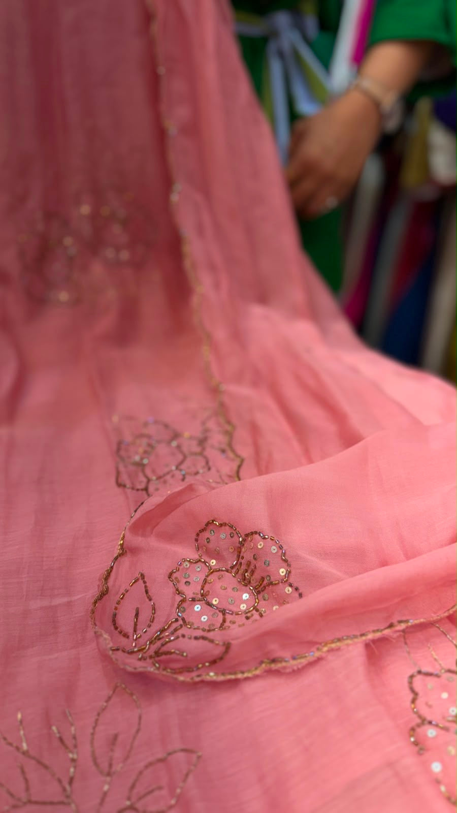 Petals After Rain – Embellished Suit Set