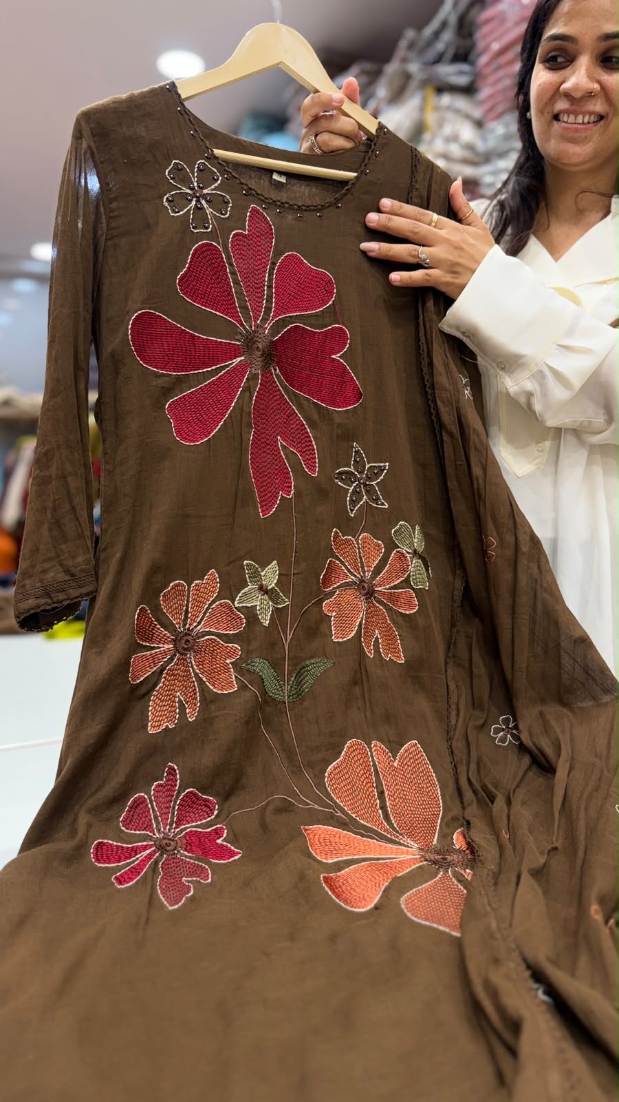 Petal Poetry Mul Cotton Saga