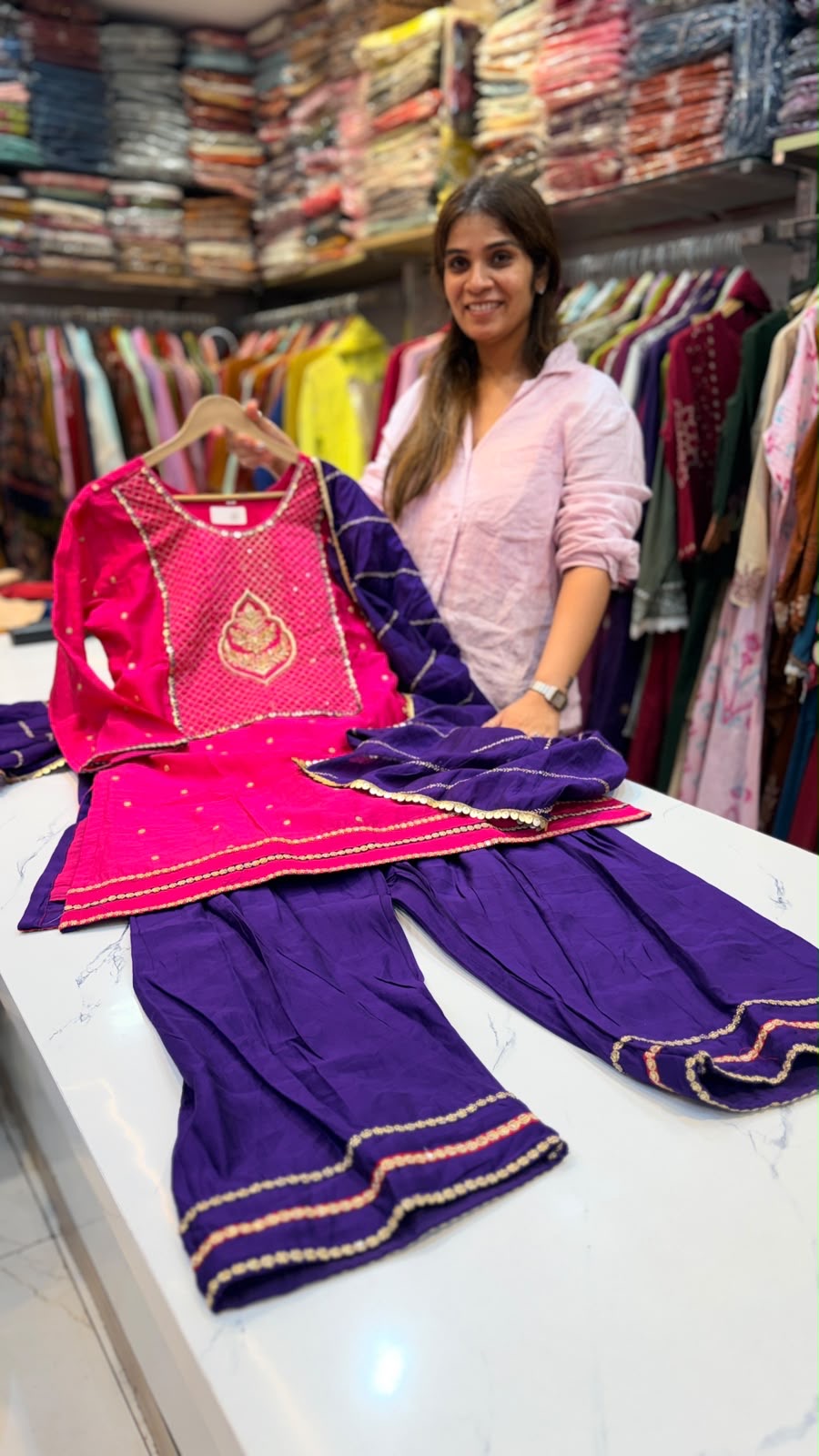 The Colour Rebellion – Faarshi Salwar Set ⭐