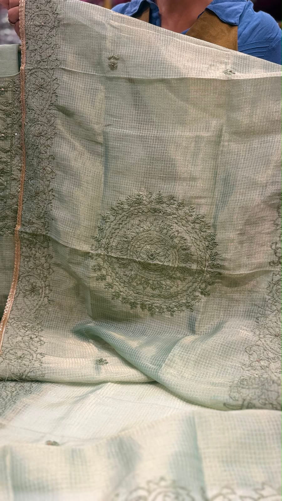 Sheen & Soul~Shimmer Mul Chanderi