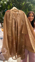 Mornings Wrapped in Mul Chanderi — Luxe
