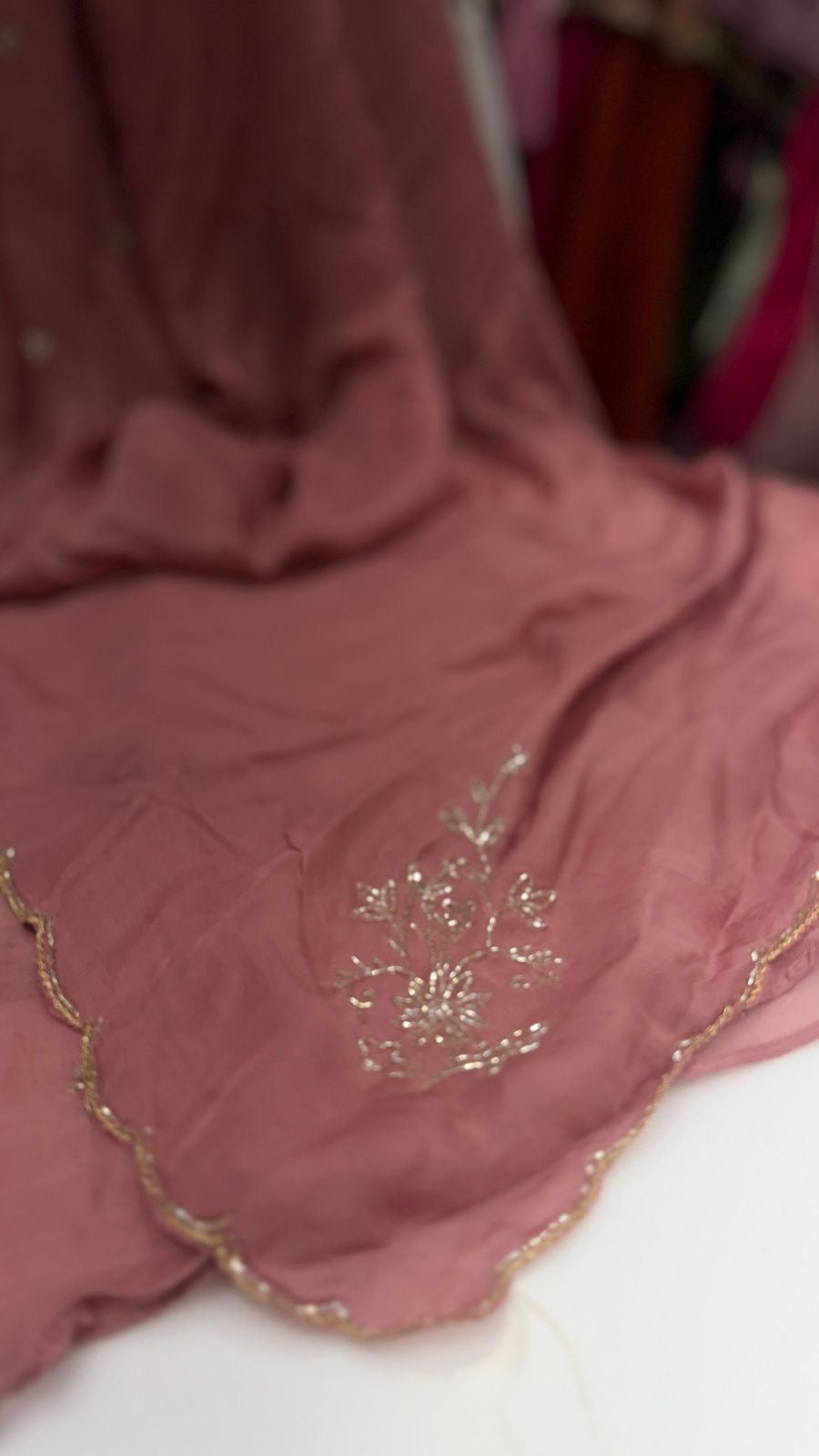 Maison Fleur Mul Chanderi Suit Set 🌸