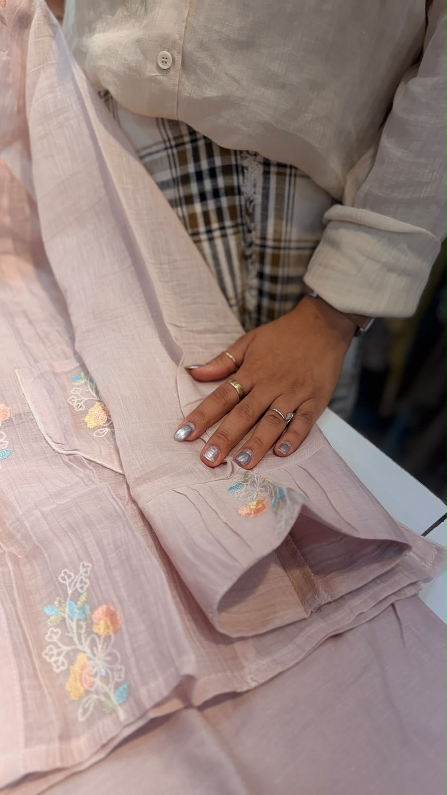 Pastel in Practice – Mul Chanderi Co-ord Set