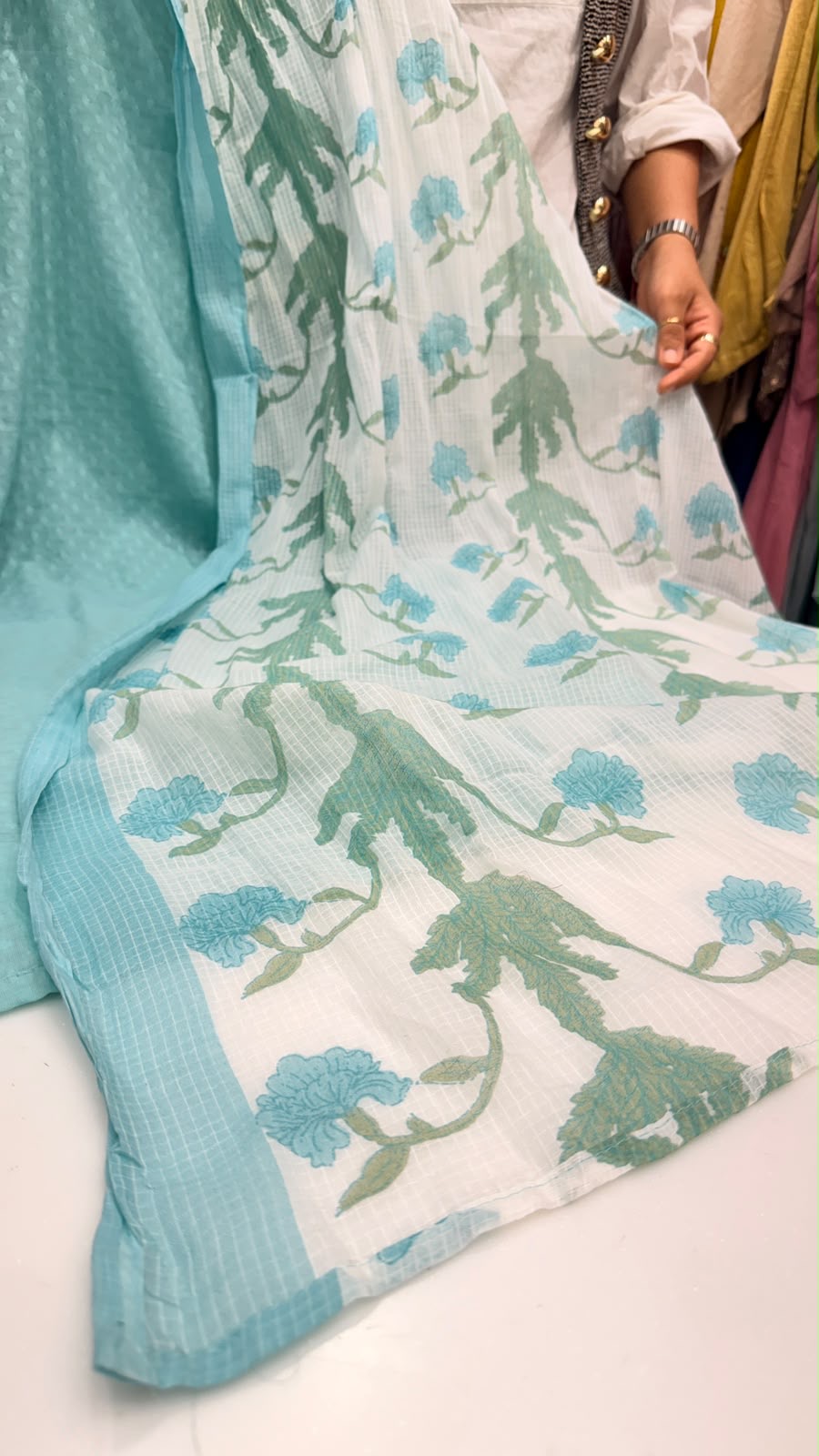 Botanical Whisper - Reverie Cotton Suit Set