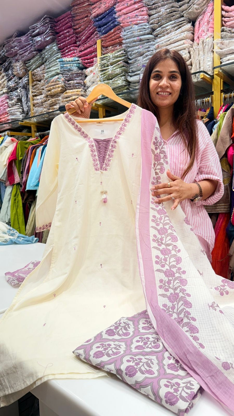 Sunkissed Cotton Tales ~ Lilac & Blue
