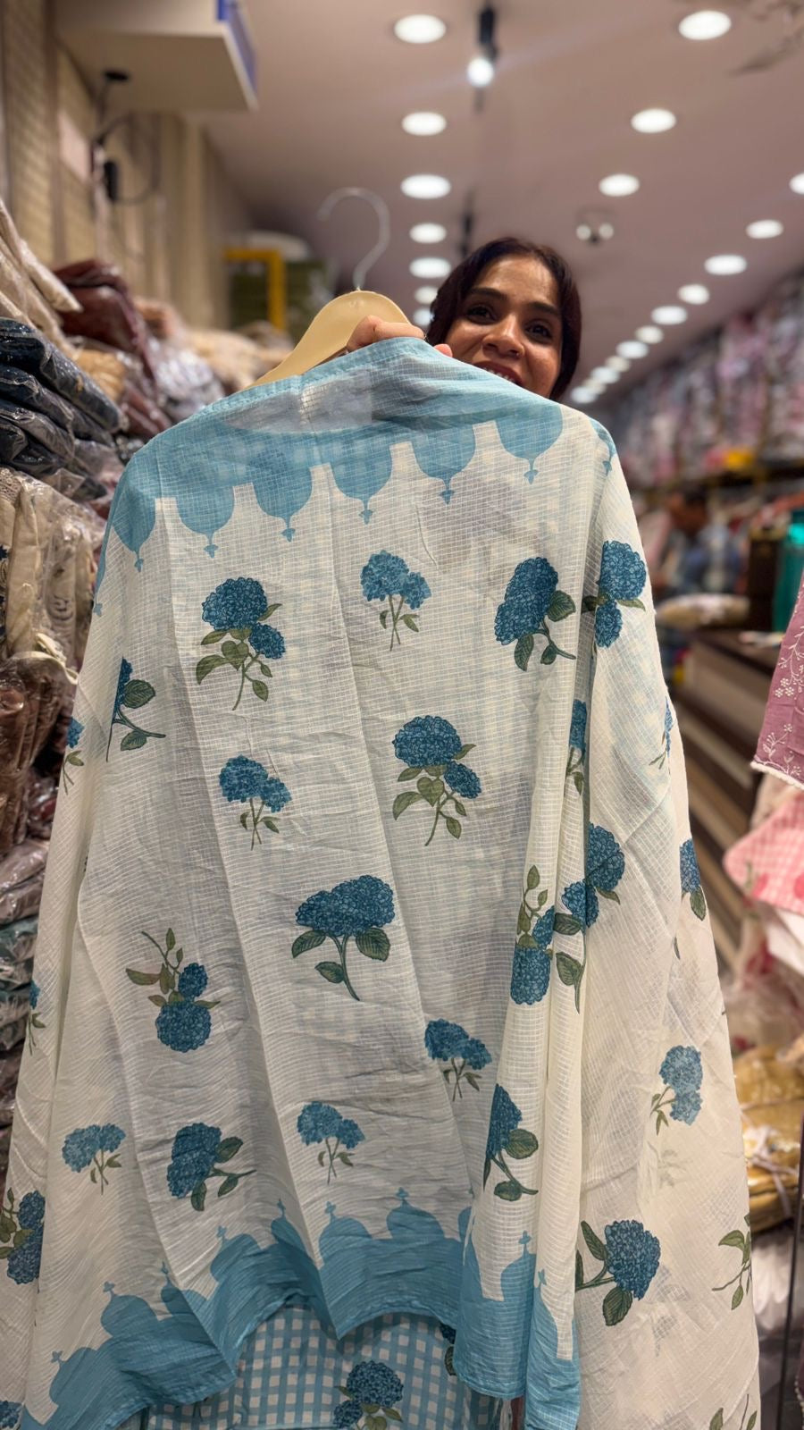 The Blooming Courtyard Suit Set