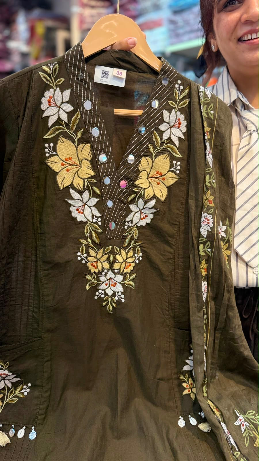 Petals After Dusk – Cotton Suit Set | 4 Shades