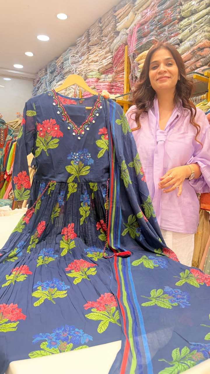 The Secret Garden Anarkali Collection