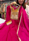 Pink Takes Centre Stage – Luxury Festive Suit Set