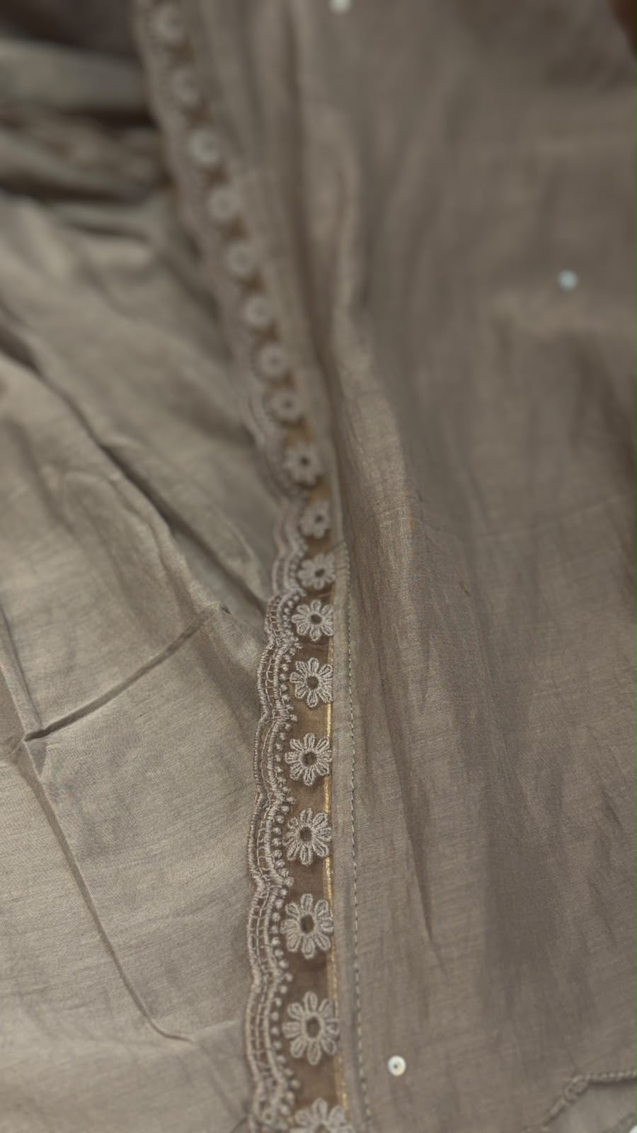 The Quiet Flourish – Mul Chanderi Suit Set