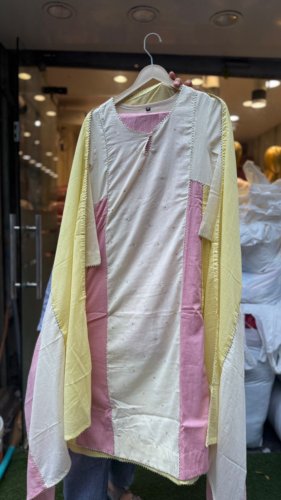 Sunlit Breeze Mul Cotton Suit Set