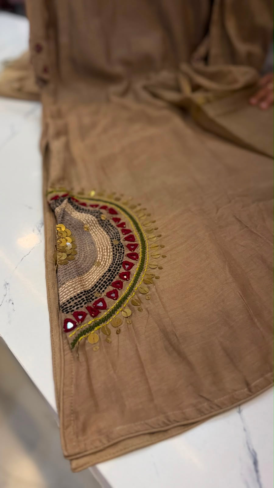 Crafted in Circles - Mul Chanderi Muse