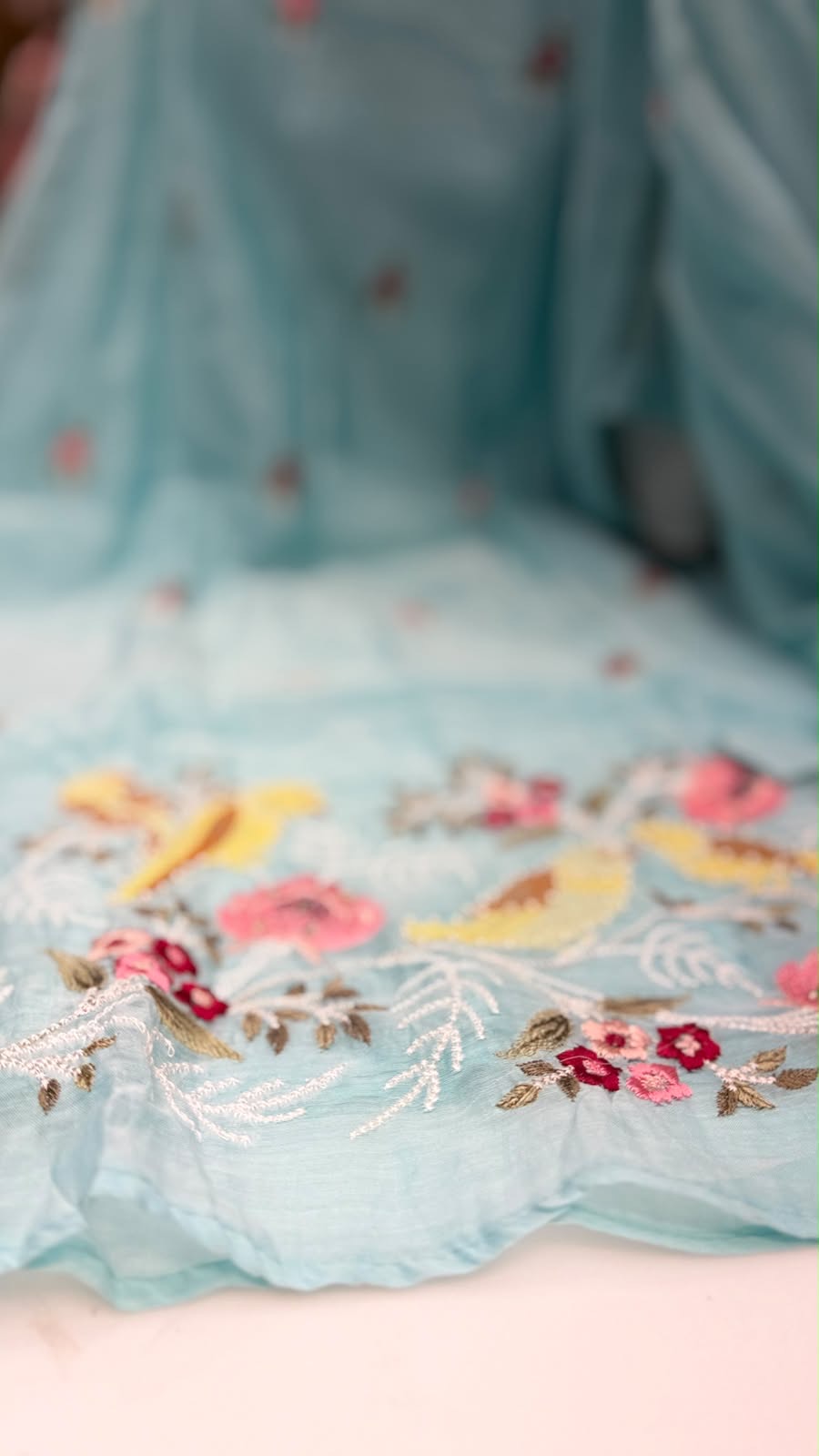 Blushbird Mul Chanderi Collection