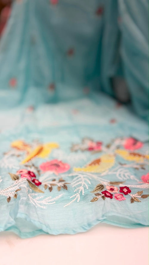 Blushbird Mul Chanderi Collection
