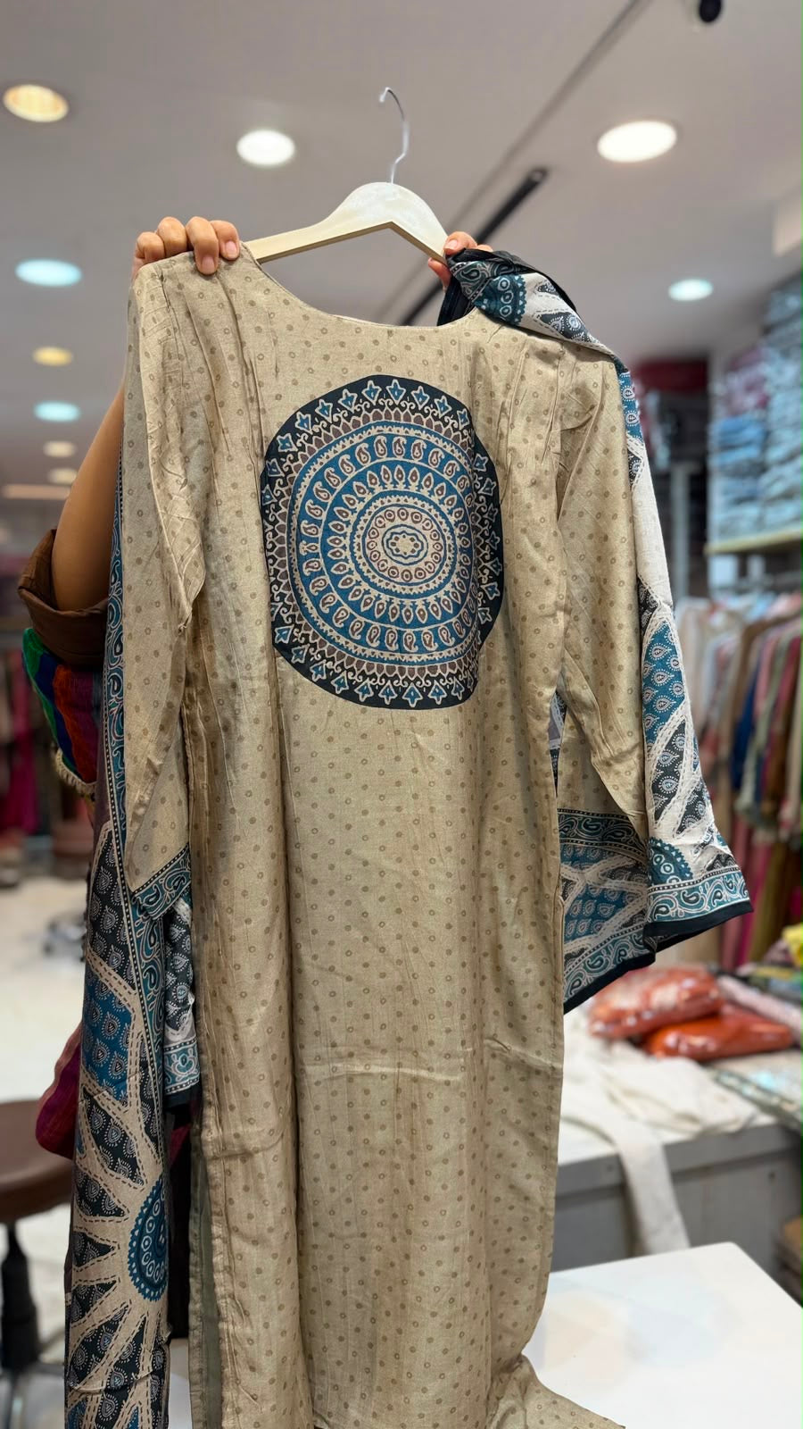 Celestial Mosaic Malai Masleen Set