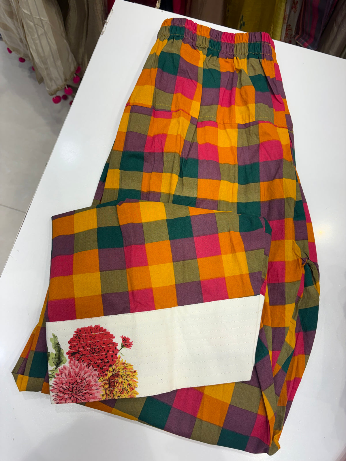 Checks in Bloom – Faarsi Salwar Set