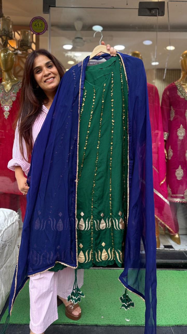 The Maharani Contrast – Luxury In Every Seam