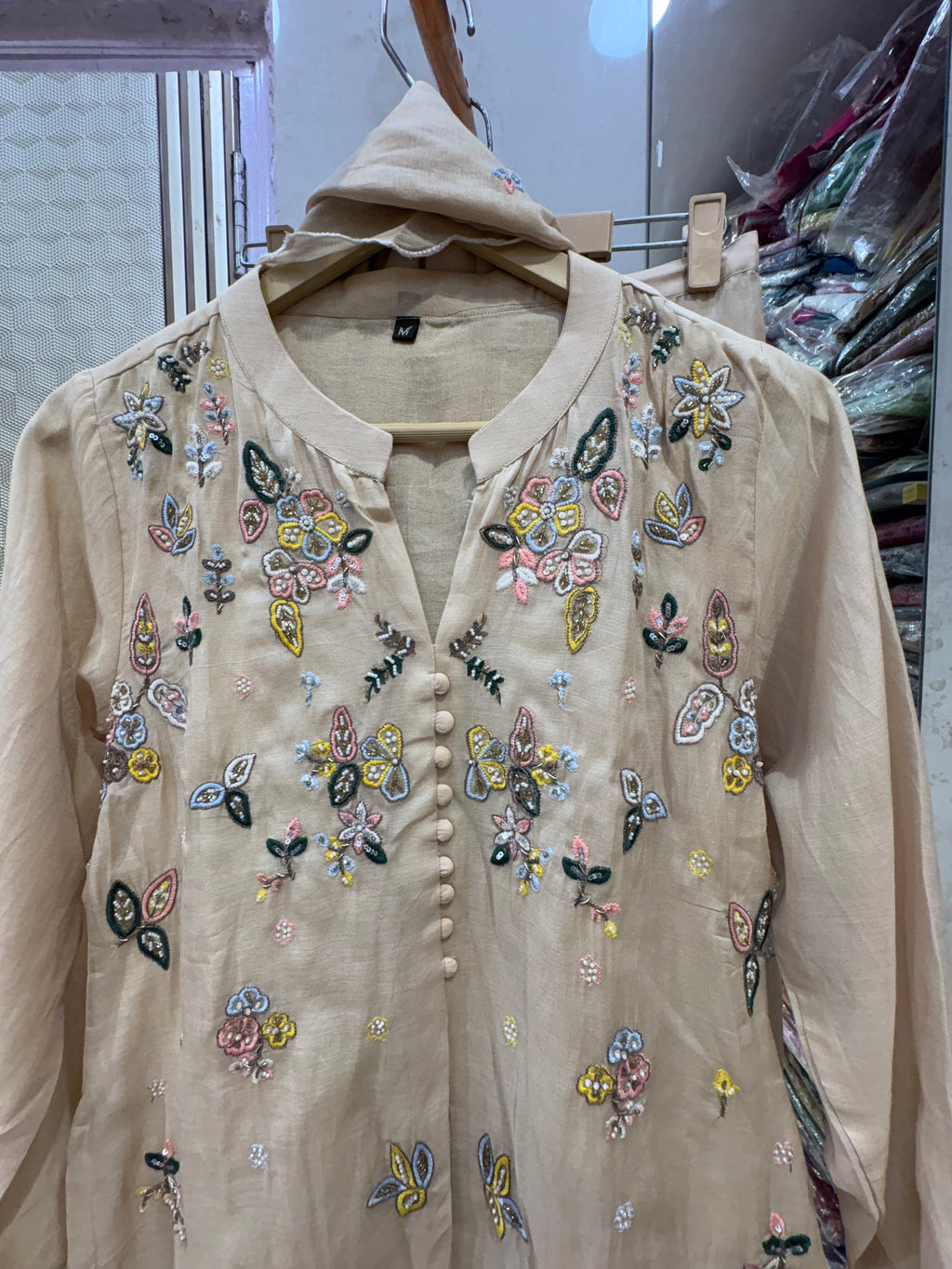 The Bloom Theory – Embroidered Luxury Co-ord Set