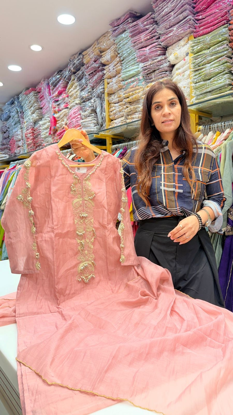 Threads of Love – Mul Chanderi Couture