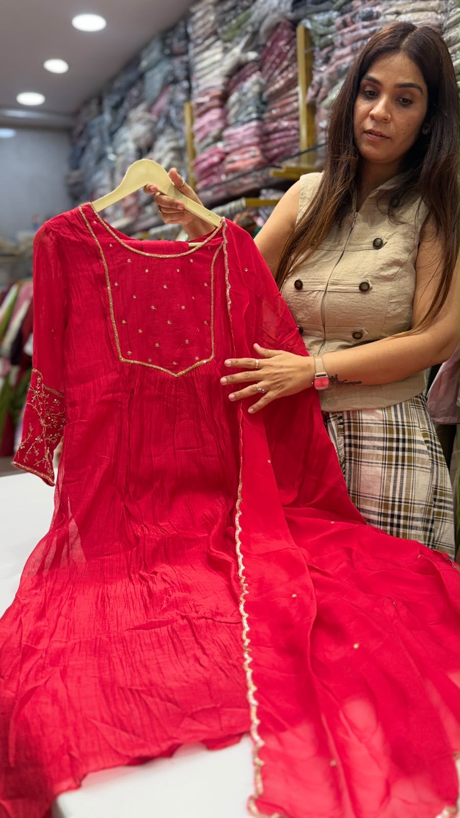 ~ Noorbaag – A Mul Chanderi Collection ~