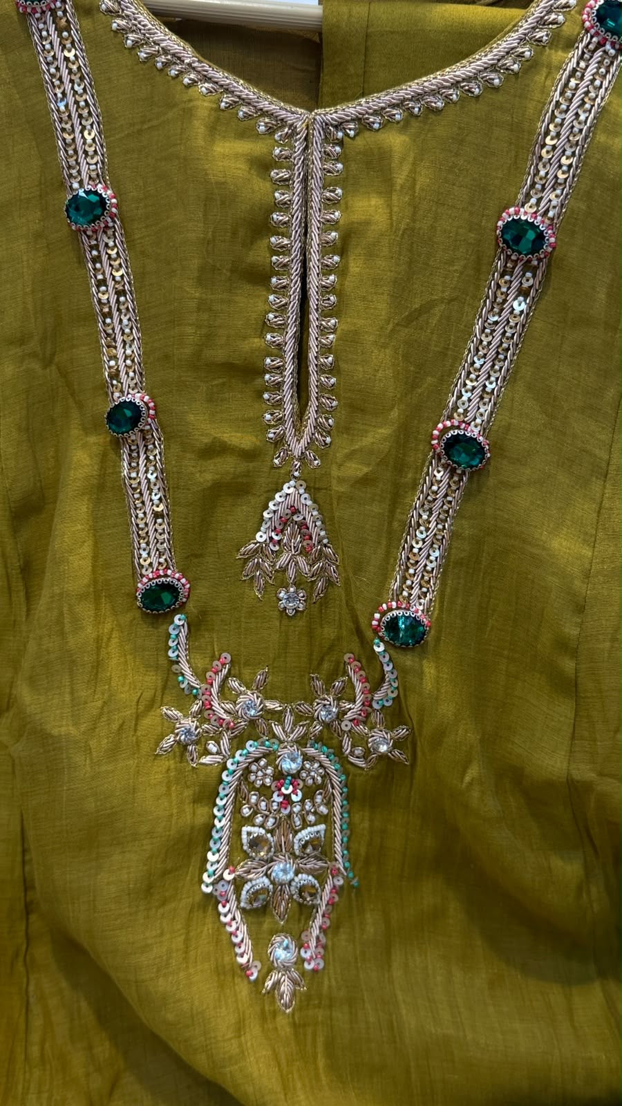The Jewel Lineage – Luxe Mul Chanderi Suit Set