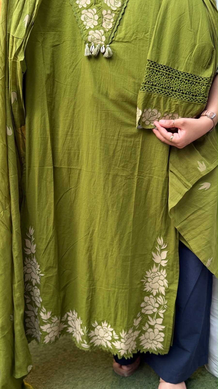 Loom & Bloom Cotton Set— “ pushpa”