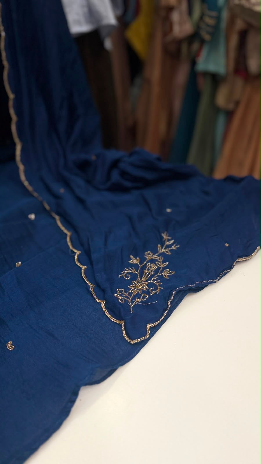 The Midnight Atelier ⭐ Mul Chanderi Luxe