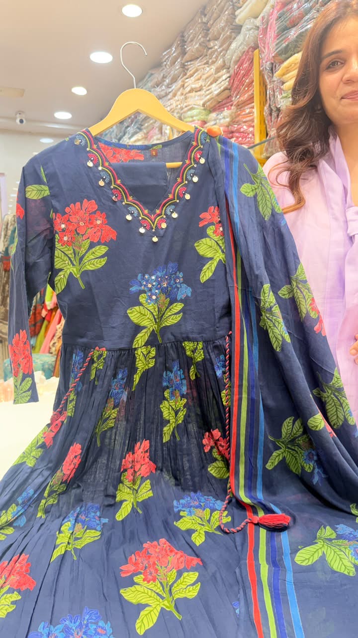 The Secret Garden Anarkali Collection
