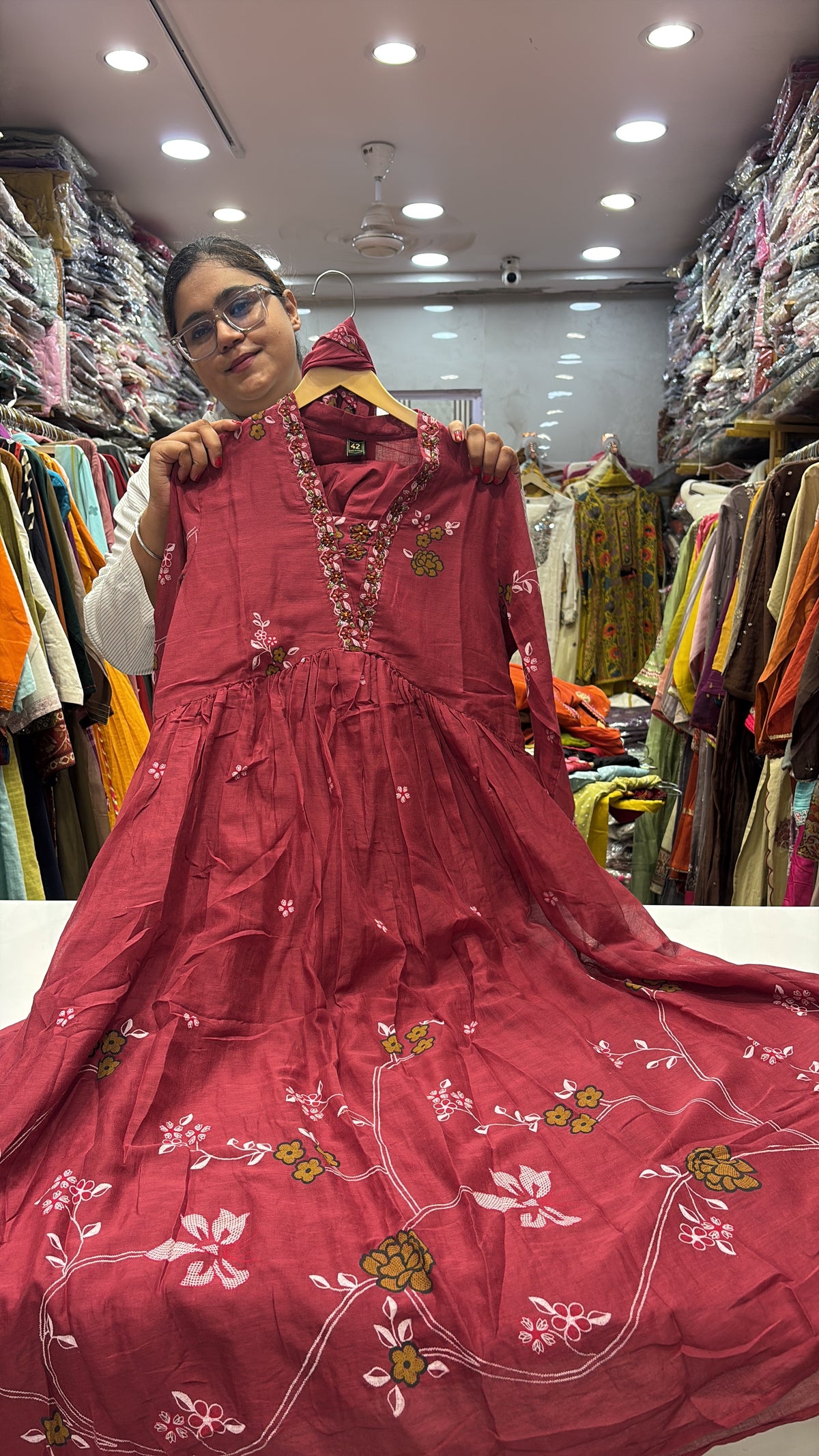 Flowers Found Their Way – Flared Suit Set