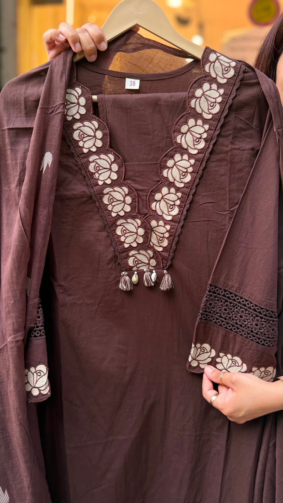 Loom & Bloom Cotton Set— “ pushpa”