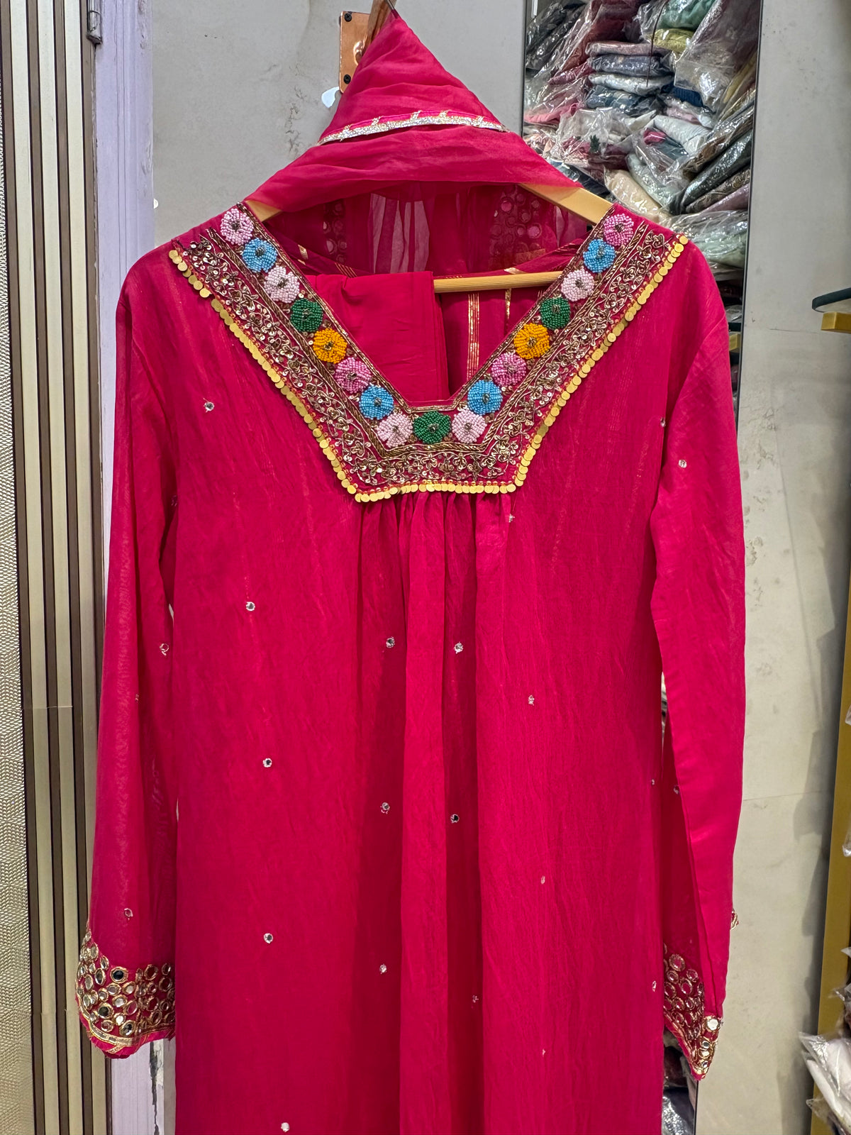 Pink Beyond Ordinary – Luxury Festive Suit Set