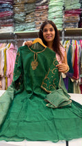 Noor Luxe Mul Chanderi Suit Set