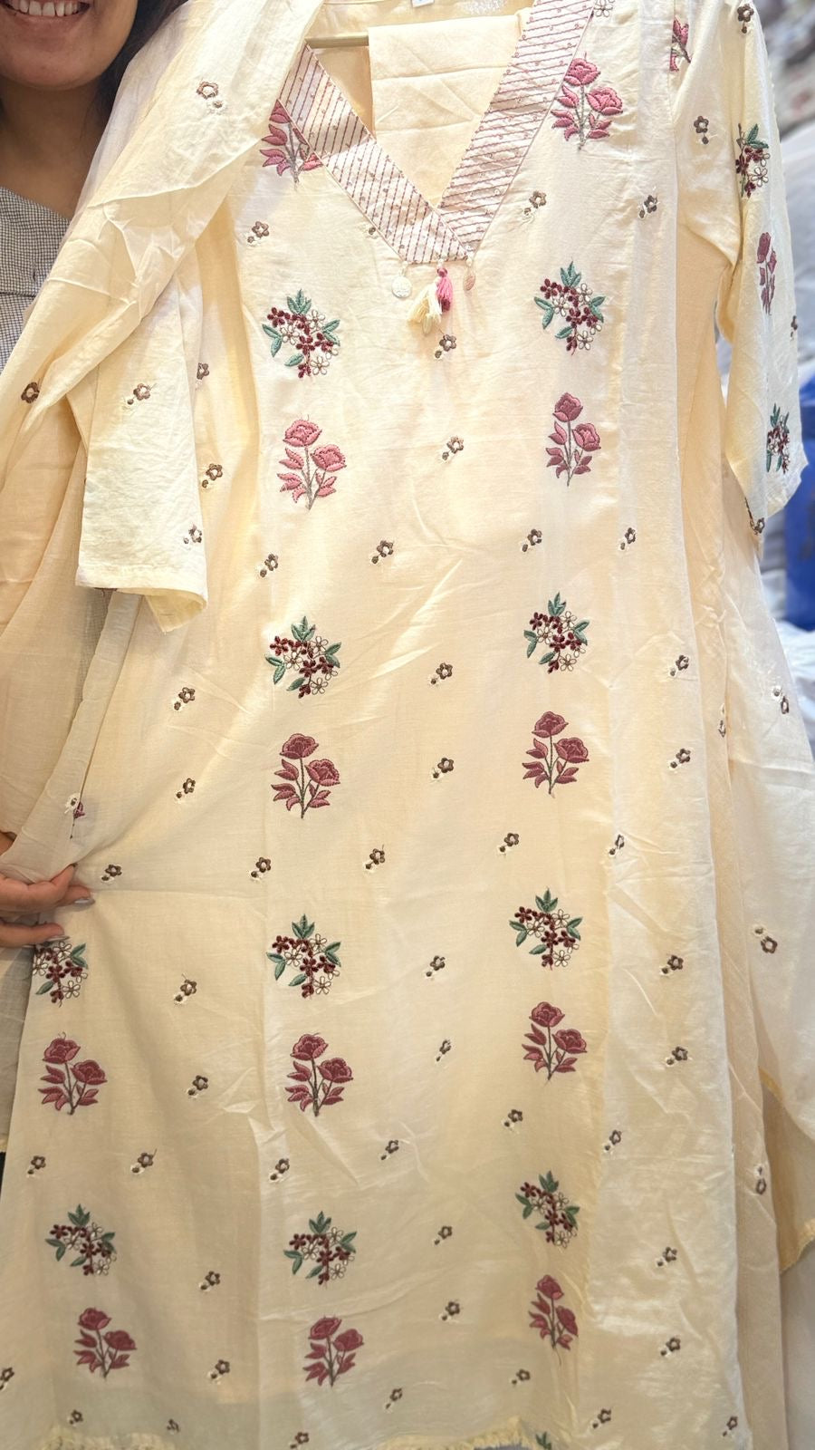 Flowers, In Passing – Cotton Suit Set ⭐