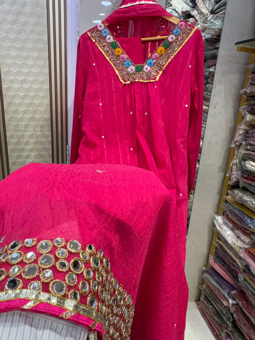 Pink Beyond Ordinary – Luxury Festive Suit Set