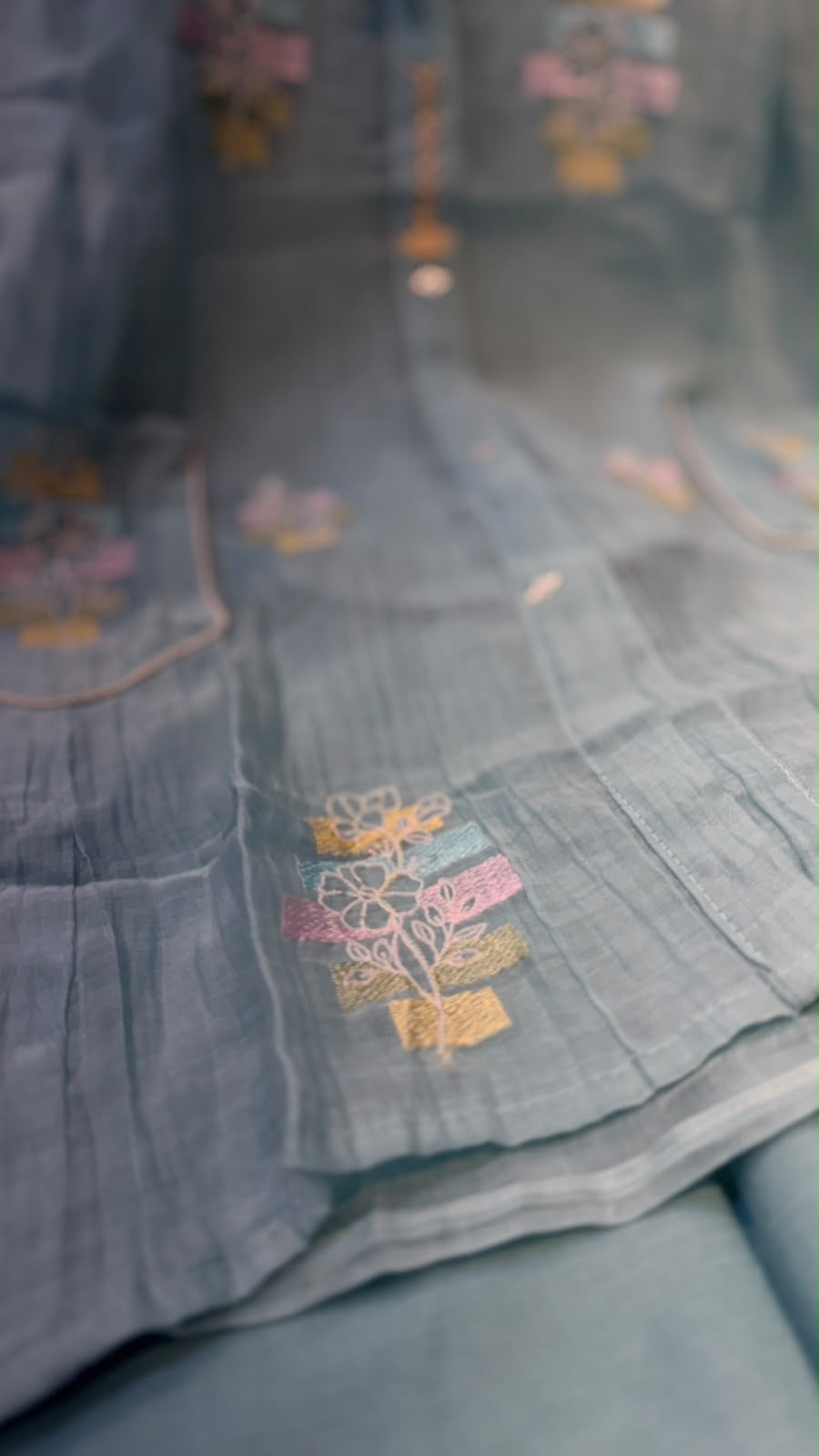 Pastel in Practice – Mul Chanderi Co-ord Set
