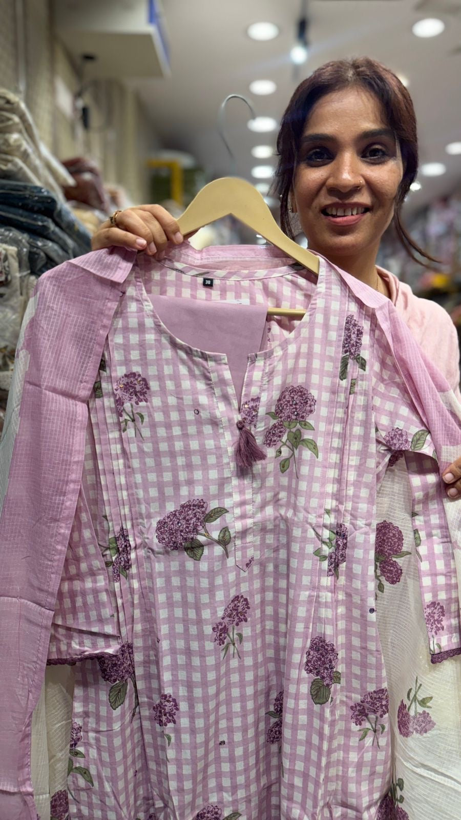 The Blooming Courtyard Suit Set