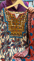 Nomad Heirloom – Mirrorwork Kalamkari Suit Set