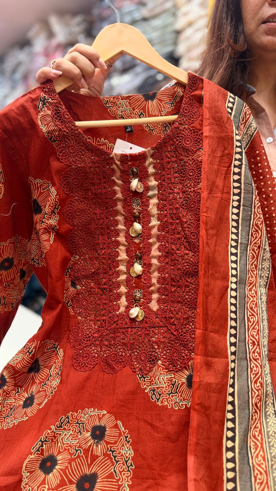 Midnight Garden Trio Karachi Style Suit Set