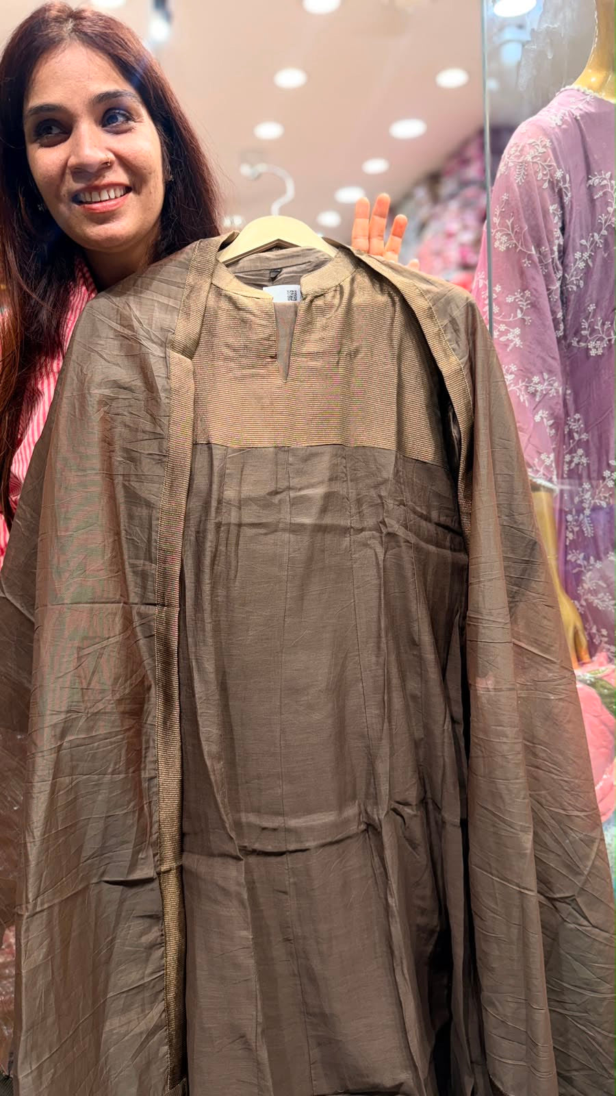 Marrow & Moon — Grace in Lurex Mul Chanderi