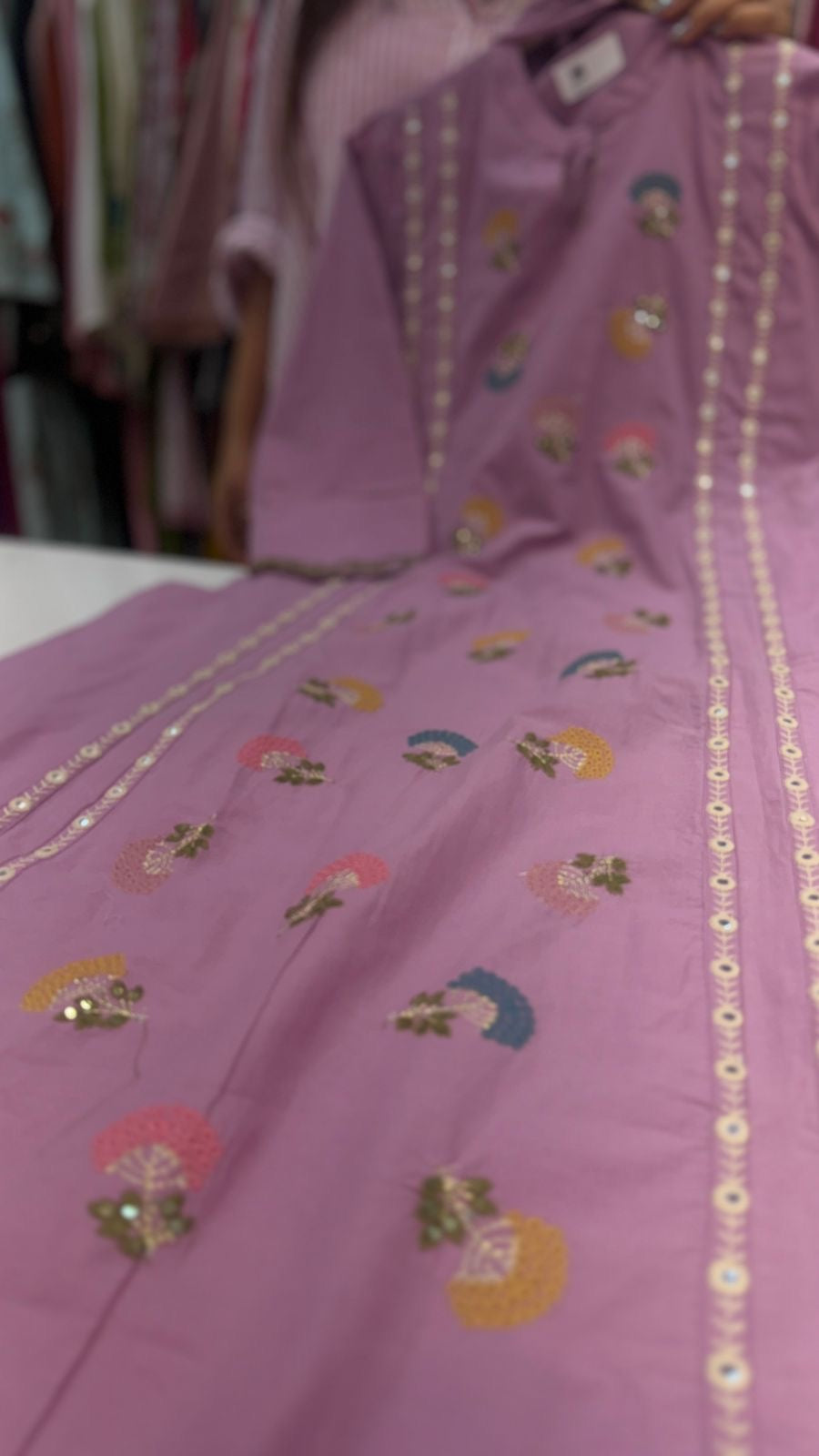 Confetti in Bloom – Embroidered Suit Set